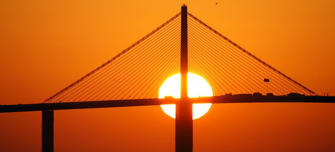 Sunshine Skyway Bridge — фото моста во Флориде — American Butler
