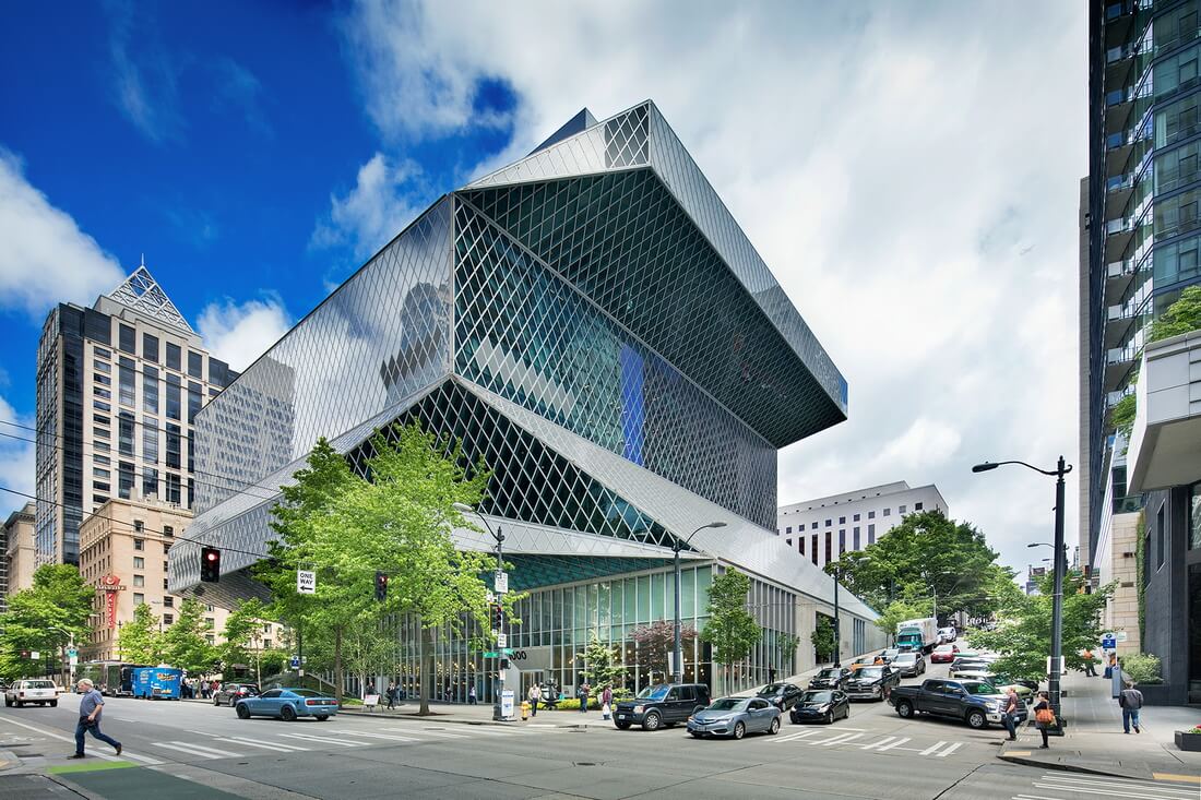 Seattle Central Library — публичная библиотека Сиэтла — American Butler