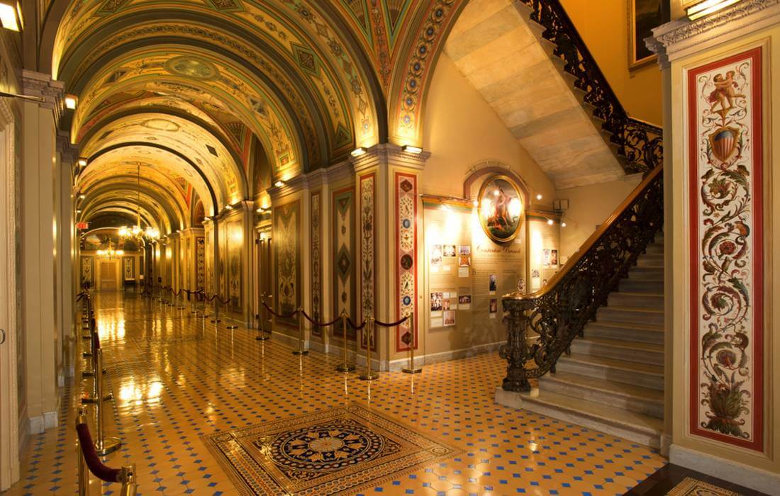 United States Capitol - фото коридоров в здании конгресса США - American Butler