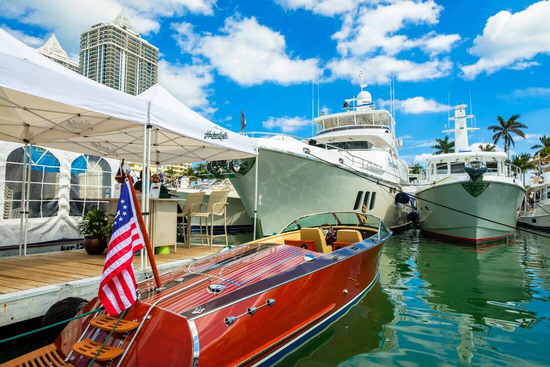 Фото Международной выставки яхт и лодок в Майами — American Butler