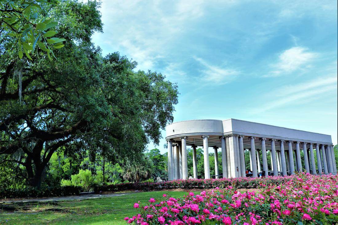 City park, New Orleans - фото прогулочных зон парка - American Butler