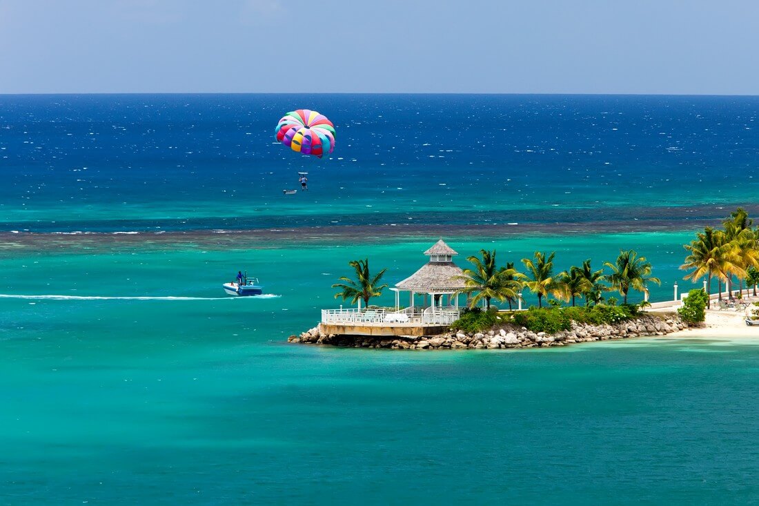 Парасейлинг в Майами — фото парашютистов над океаном во Флориде — American Butler