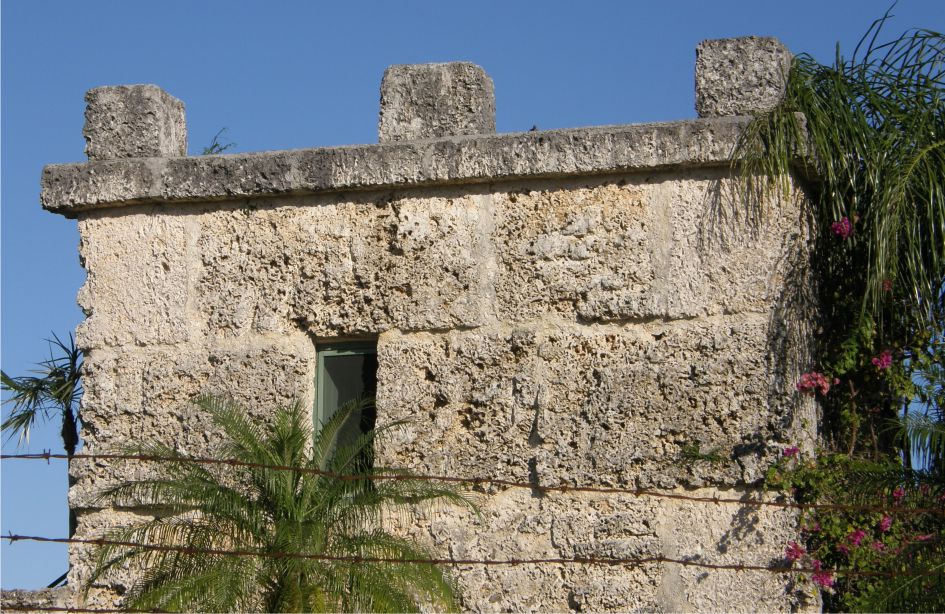 Coral Castle in Florida, USA - Photo of one of the towers - American Butler