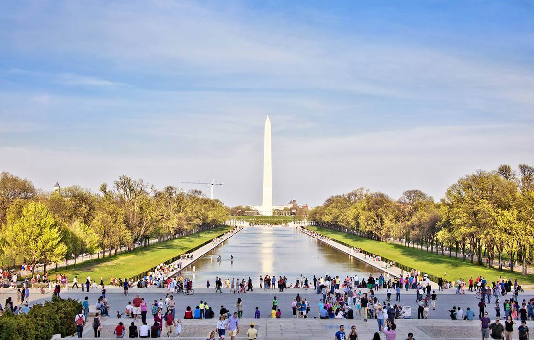 Экскурсии к монументу Вашингтона в столице Америки