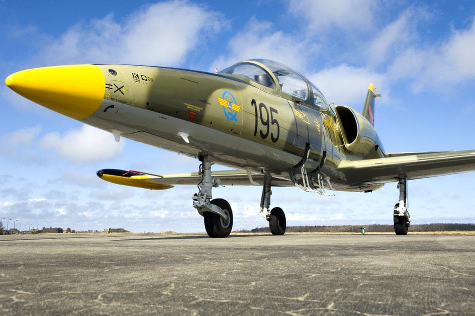How to fly fighter in Florida — photo Albatros fighter on the runway