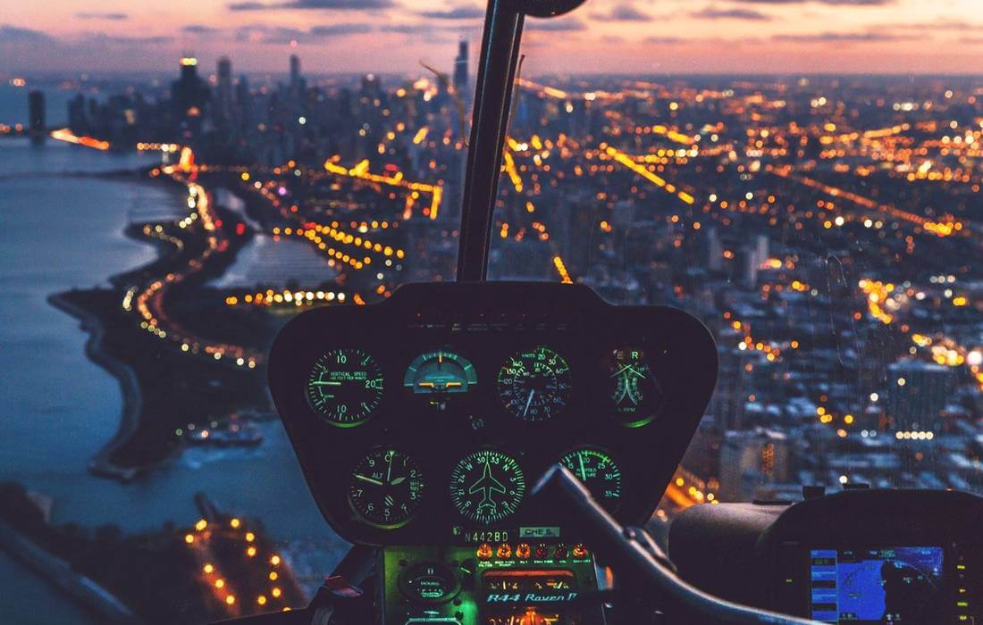 Helicopter flights in America - American Butler