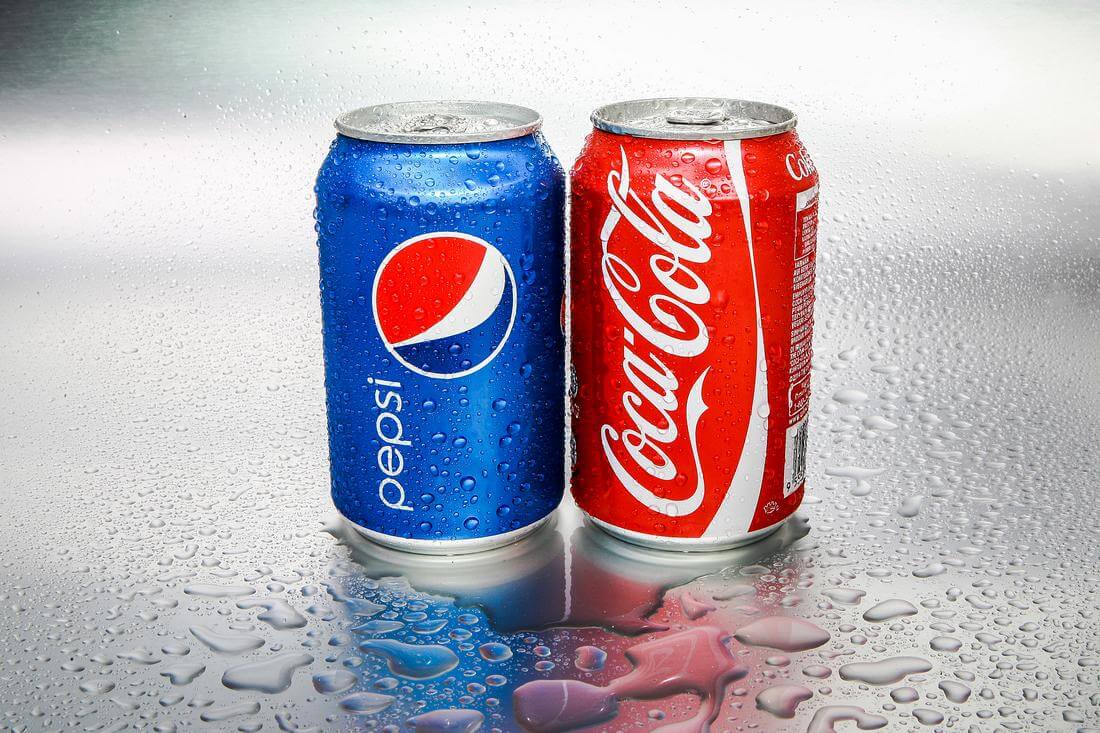 Что лучше Кока-Кола или Пепси — фото напитков в банках — American Butler