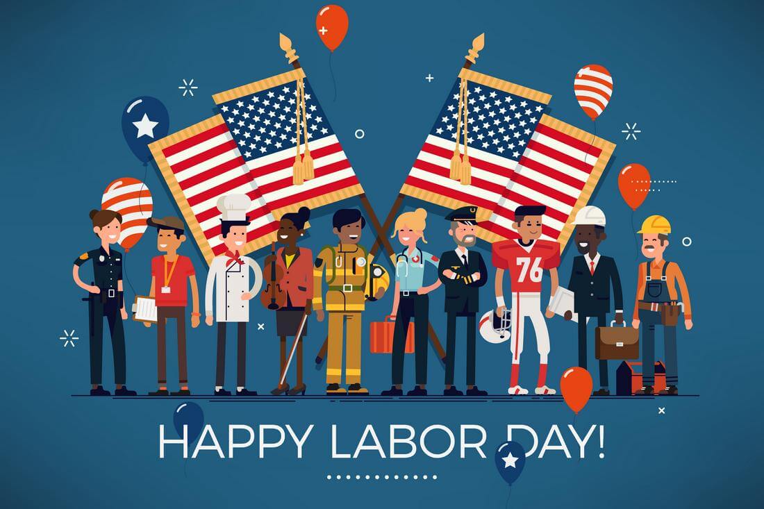 Фото: Labor Day — День Труда в США — американский первомай — American Butler