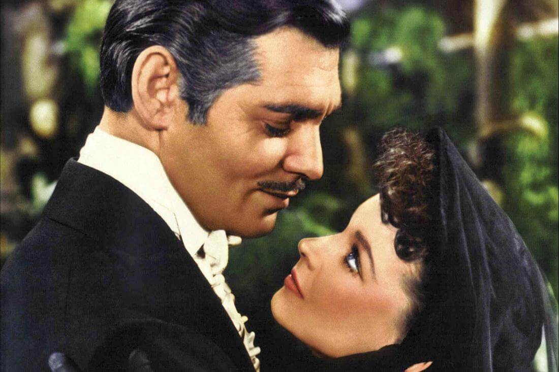 Cinema in the USA: history and development of American cinema — photo from the film Gone With the Wind — American Butler