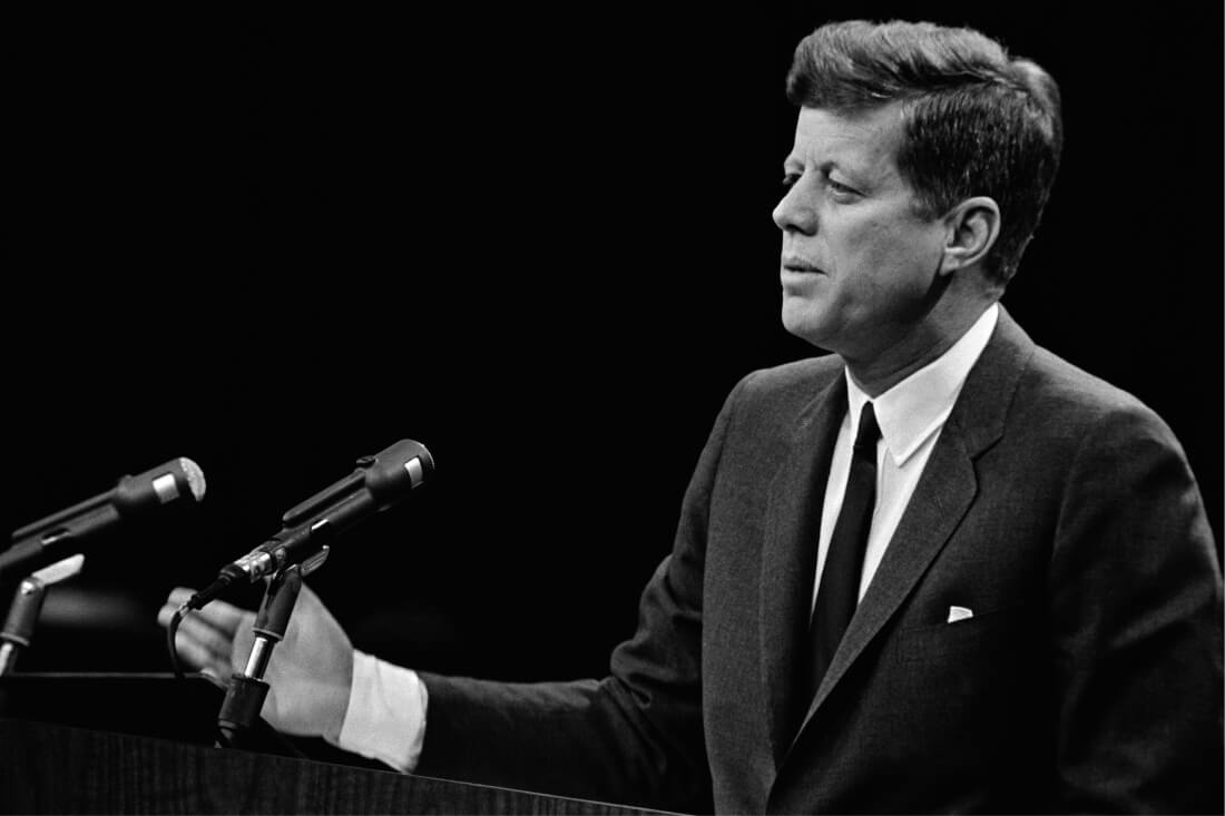 Самые яркие американские президенты в США — фото Джон Ф. Кеннеди — American Butler