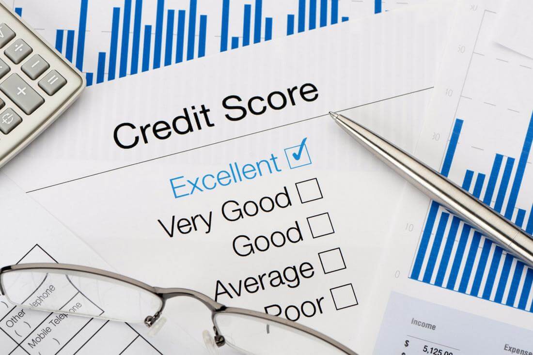 Table of calculation of credit score in the USA — photo report and credit score indicator — American Butler