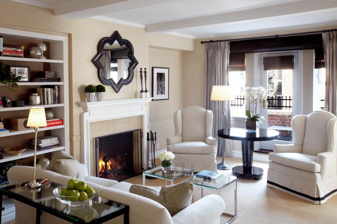 Фото мебели в гостиной в американском стиле — American Butler