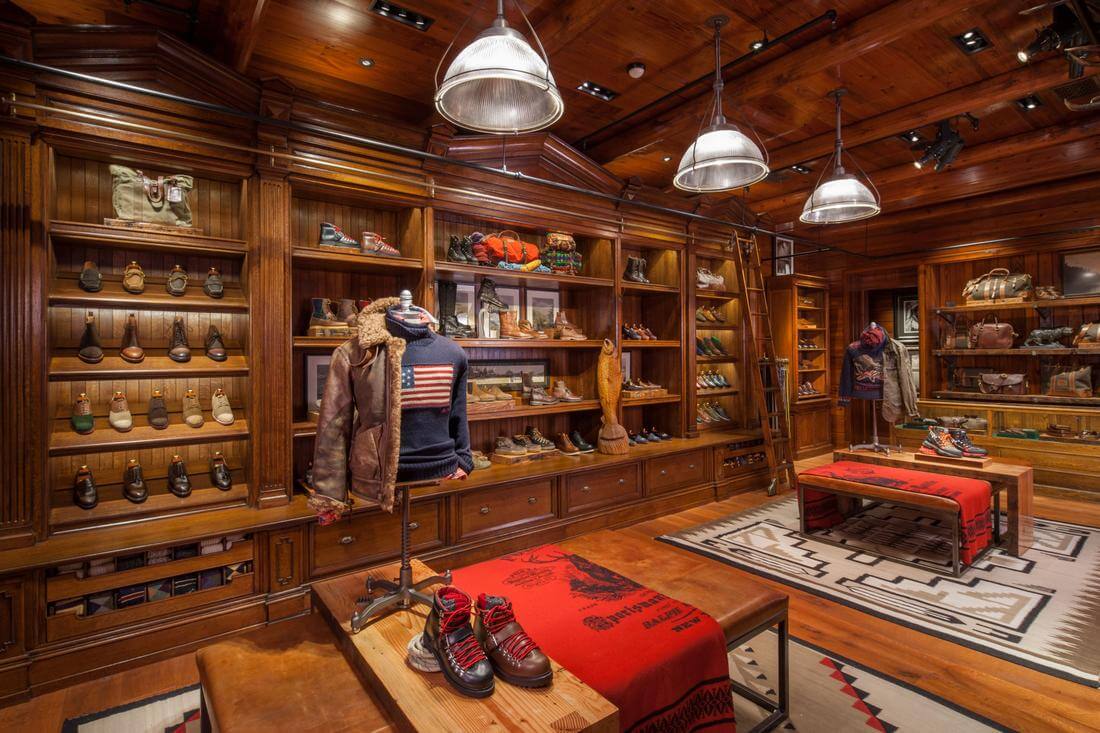 Бренд Ralph Lauren — фото магазина одежды в США — American Butler