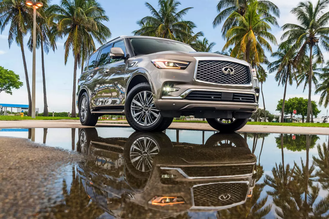 Miami SUV Rental — Infiniti QX80