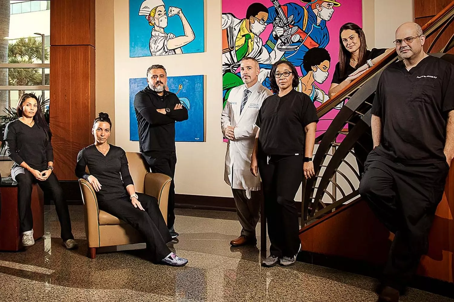 Medical Doctors at Aventura Medical Center Team of professional doctors and medical specialists at Aventura Medical Center
