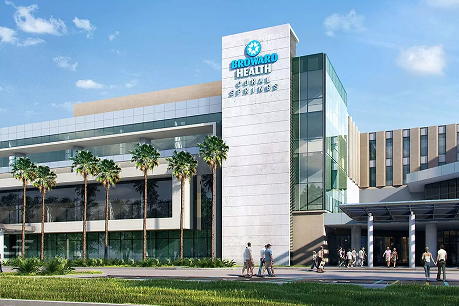 Медицинский центр Broward Health: Наследие заботы с 1938 года Главное здание медицинского центра Broward Health в Форт-Лодердейле, Флорида, известного ранее как больница Бровард Дженерал
