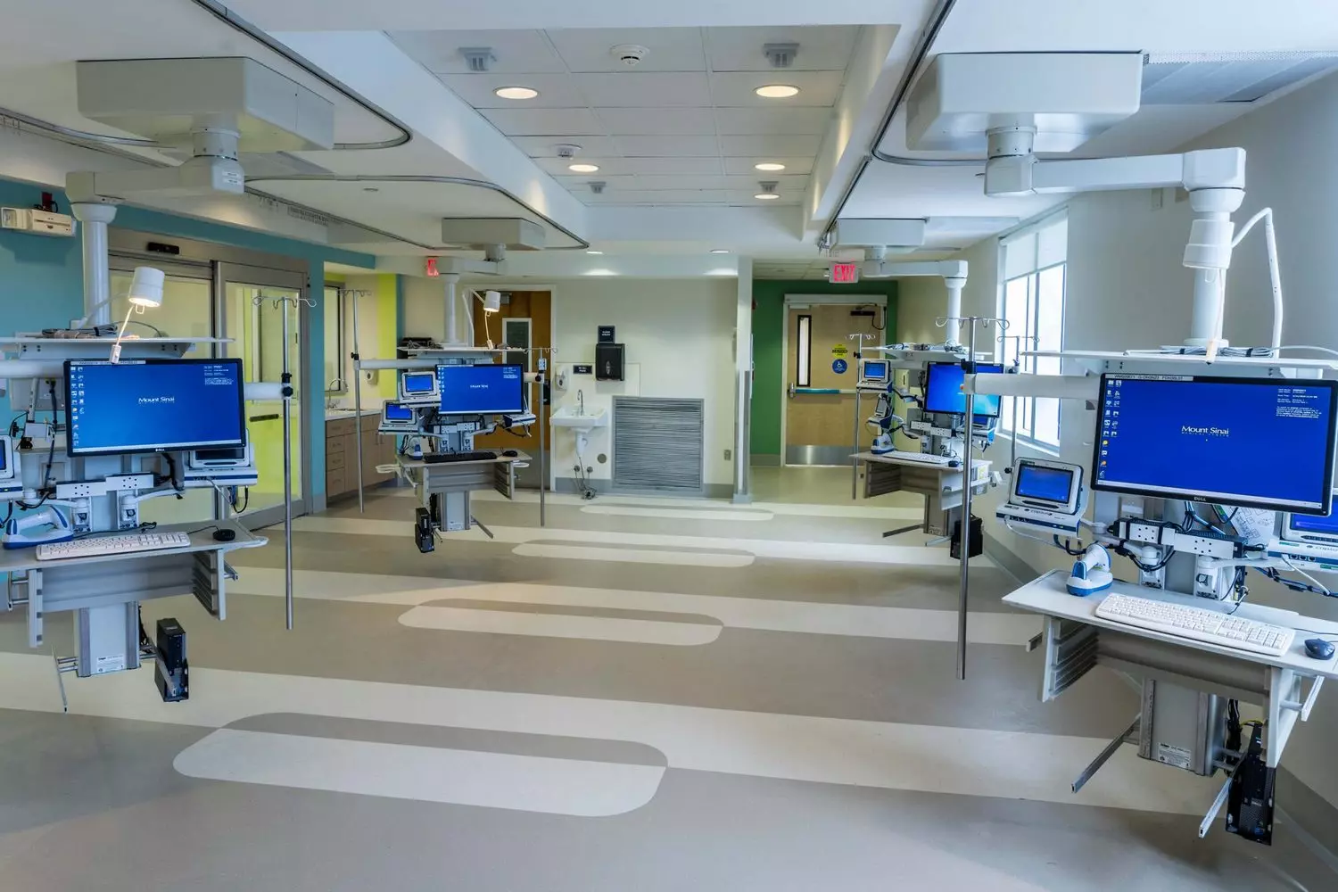 Clinical Laboratory at Mount Sinai, Miami Modern clinical laboratory at Mount Sinai Medical Center in Miami Beach, where specialists perform vital diagnostic tests