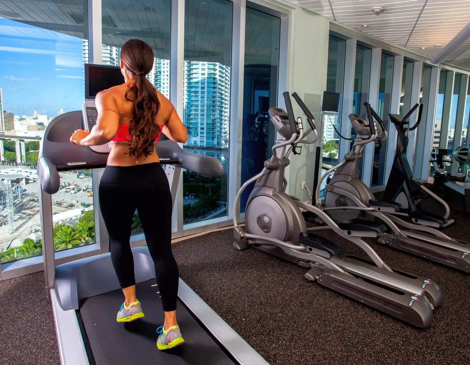 Photo of the gym in the building — Real Estate in Miami