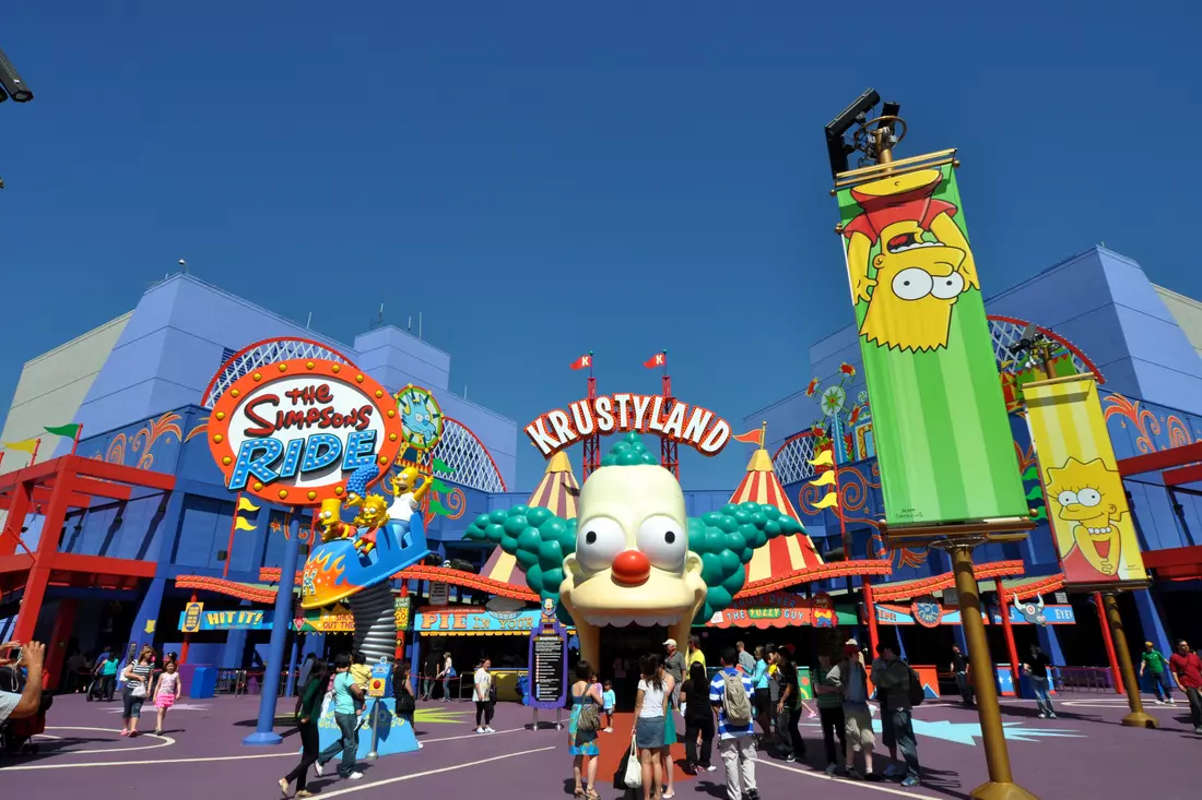 Photo of The Simpsons Ride at Universal Studios Hollywood