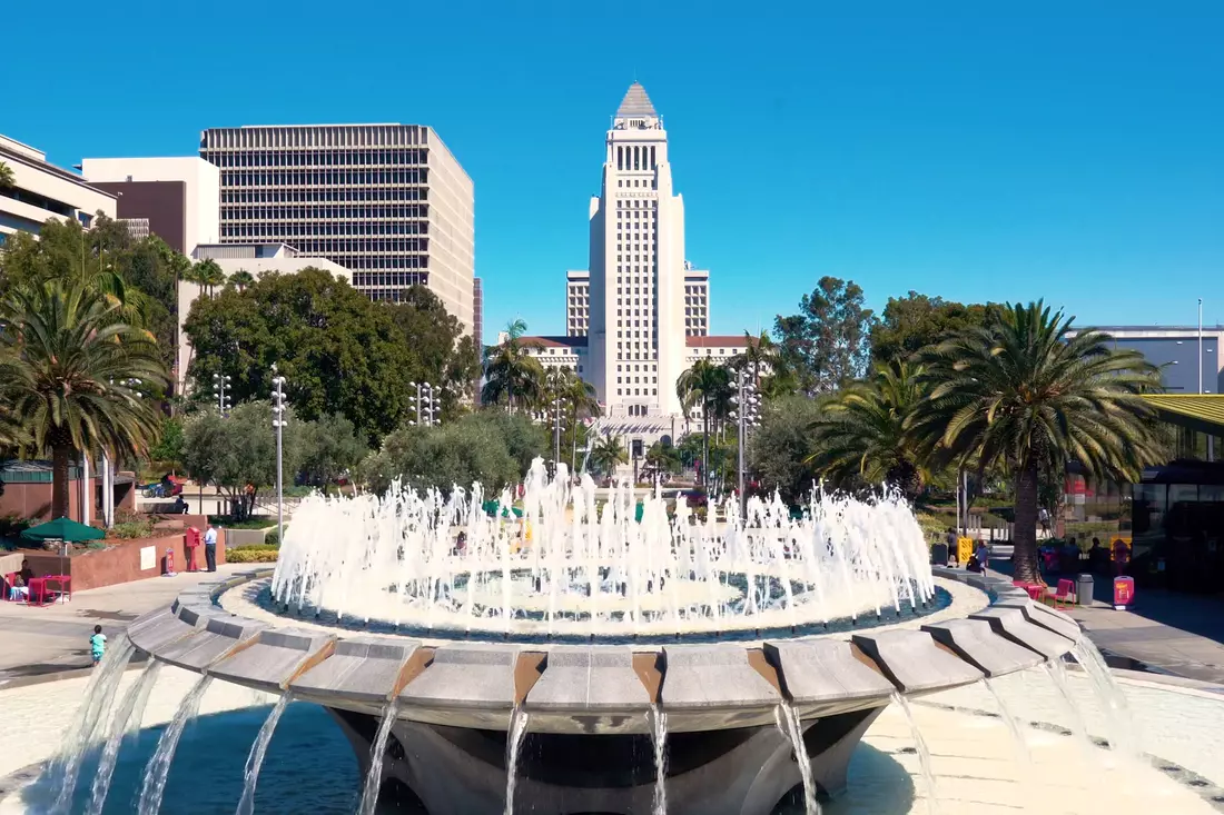 Photo of Fountains at Grand Park Los Angeles, California