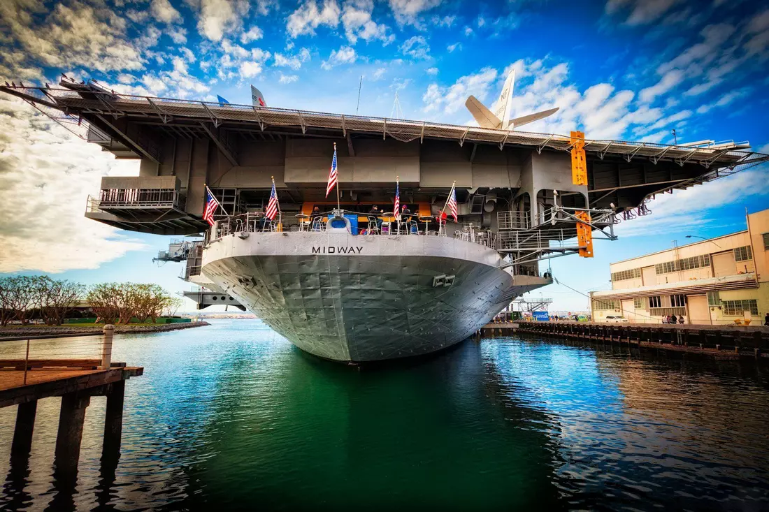 Авианосец USS Midway — музей в Сан-Диего