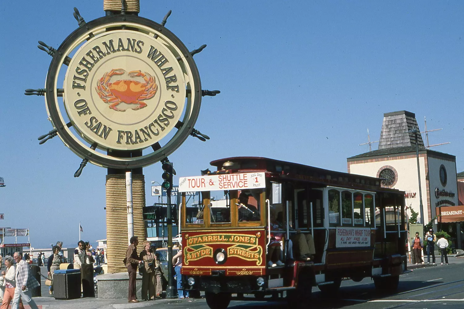 Fisherman’s Wharf: ретро-фото района Сан-Франциско