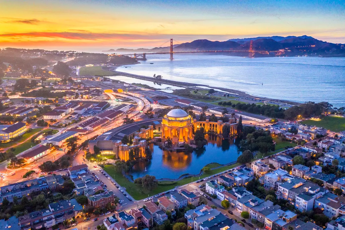 Palace of Fine Arts — музеи Сан-Франциско от American Butler