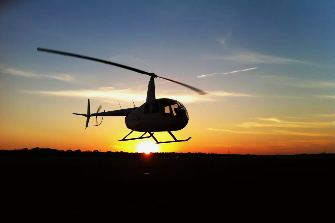 Helicopter and candlelit dinner on the roof from American Butler