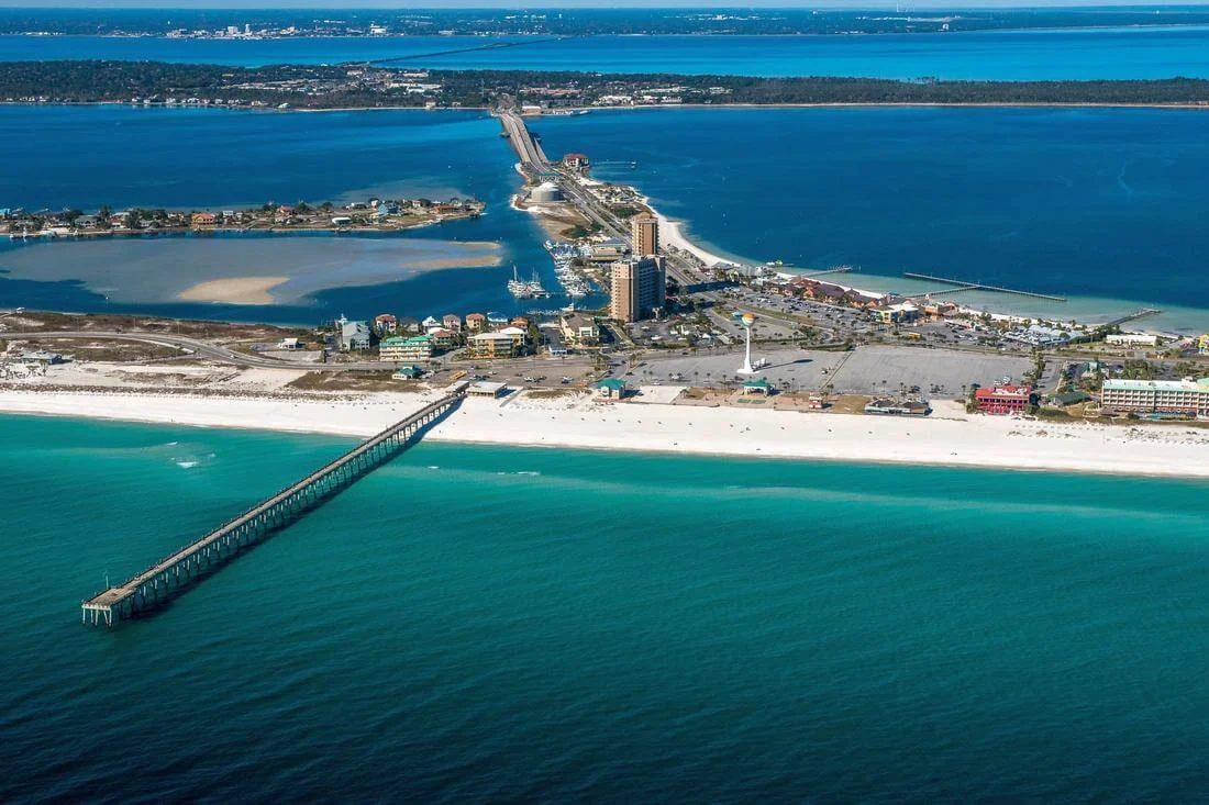 Florida Islands and Beaches — Pensacola Beach City Photos