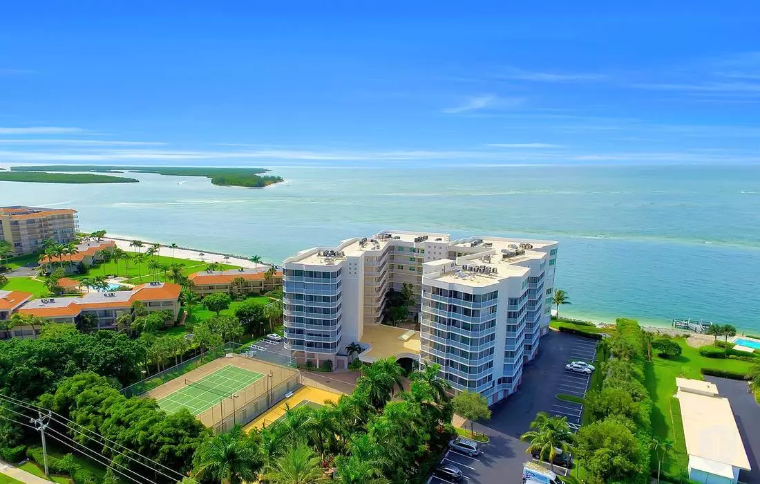 Aerial view of the Ten Thousand Islands