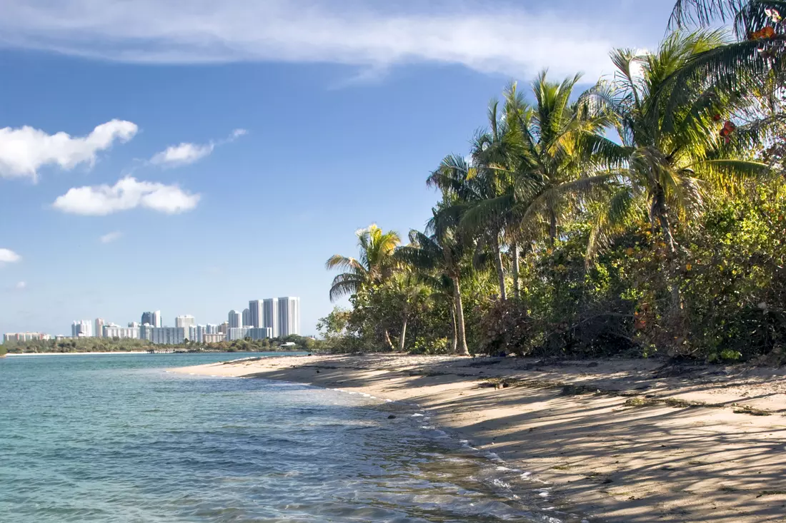 Oleta River State Park — bay and beach view in Miami — American Butler