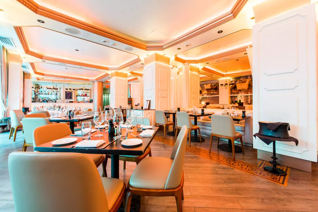 Villa Azur Restaurant and Lounge — American Butler