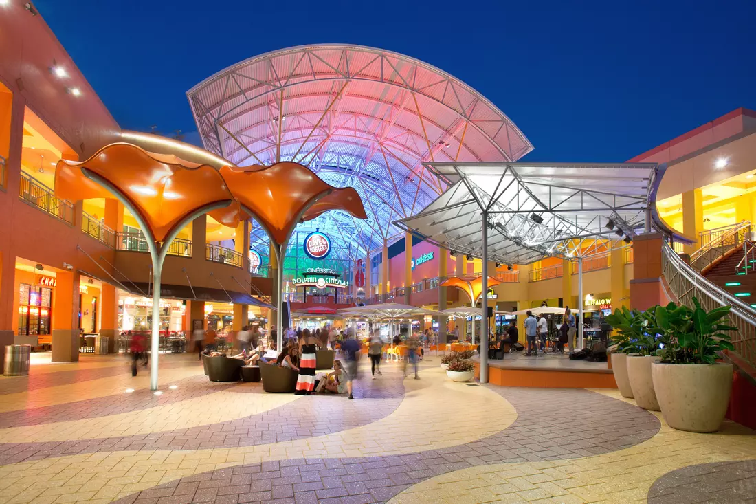 Dolphin Mall — photo of a shopping center in Miami — American Butler