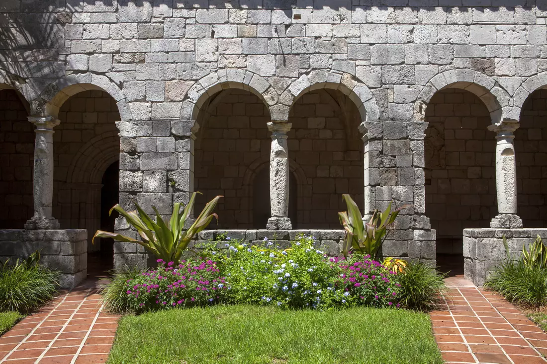 Photo of the ancient Spanish monastery in Miami — attractions in Miami