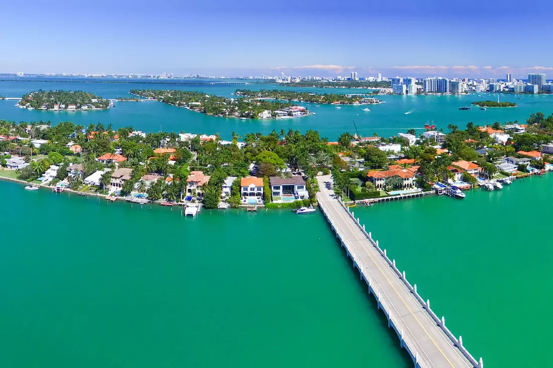 Venetian Islands, Miami Beach — фото островов сверху — American Butler