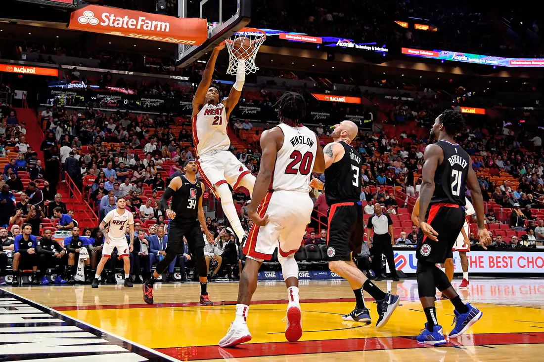 Фото баскетбольной команды Miami Heat