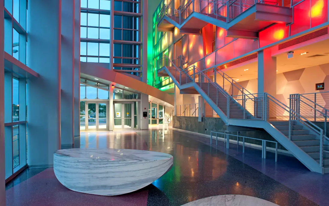 South Miami-Dade Cultural Arts Center — photo of the hall inside the theater — American Butler