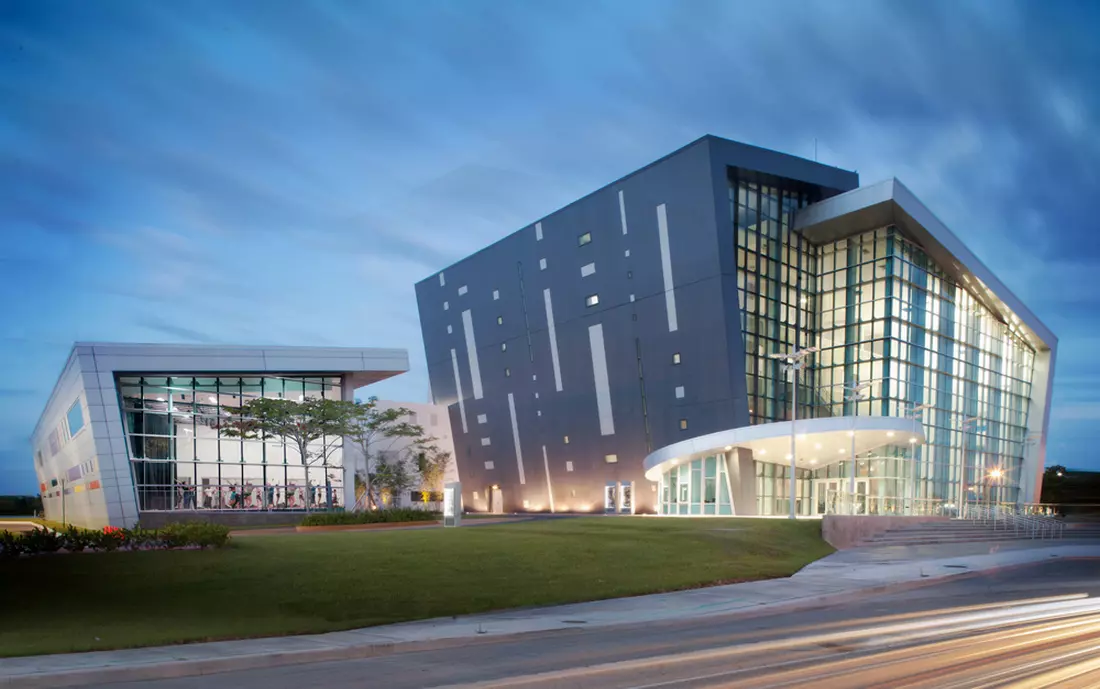 Miami Dade County South Cultural Center — Theater Photo Outside — American Butler