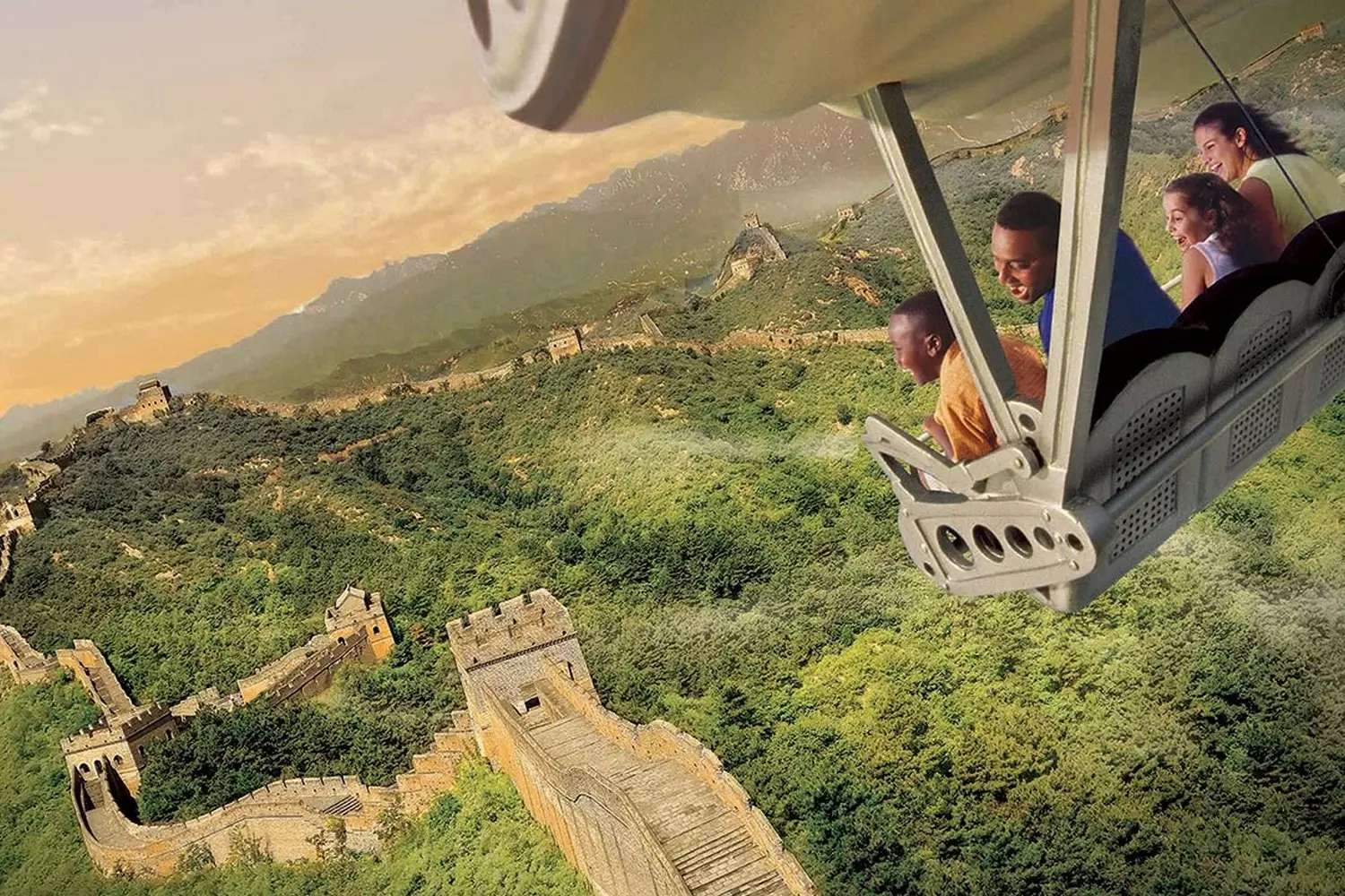 Soarin’ Around the World — захватывающее путешествие над знаменитыми местами планеты Аттракцион Soarin’ Around the World в парке EPCOT, полёт над чудесами света
