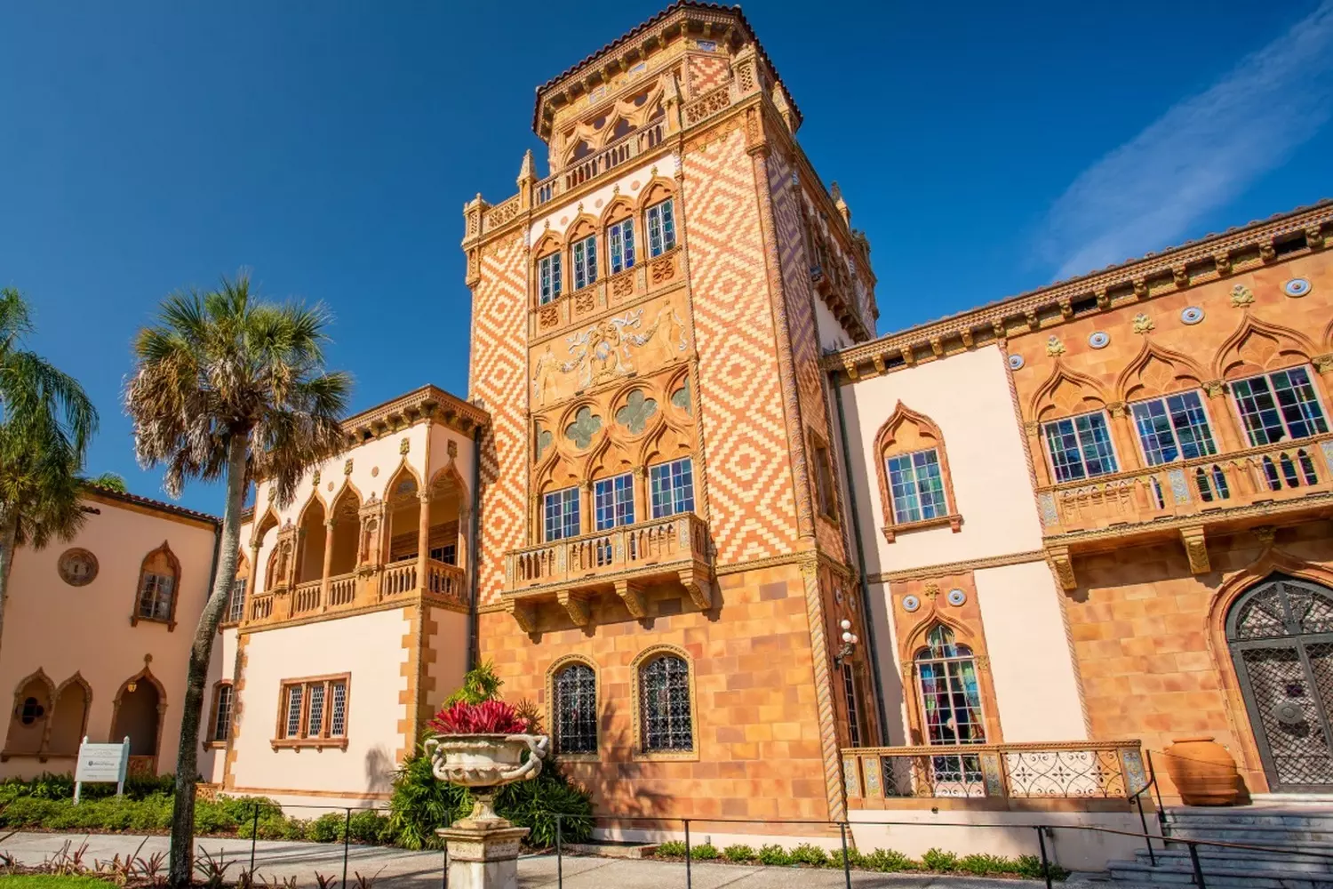 The Ringling Museum — Where Circus History Meets Fine Art in Florida The Ringling Museum of Art in Sarasota, Florida — historic pink palace with circus exhibits and waterfront views