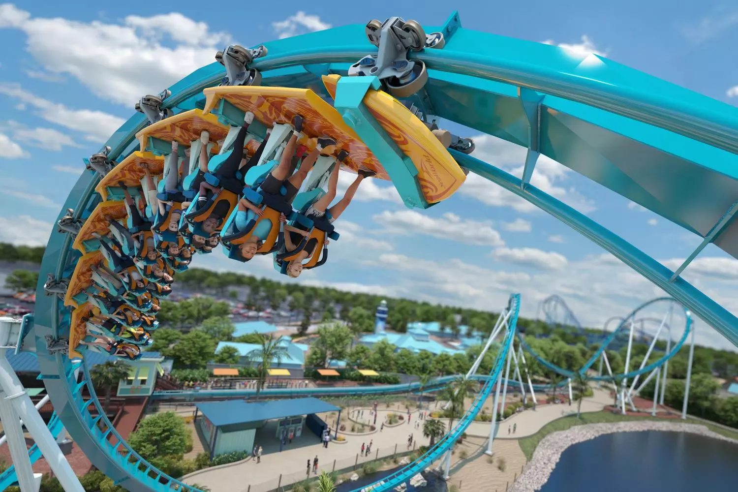 Американские горки в SeaWorld Orlando — скорость, экстрим и водные брызги Захватывающие американские горки в SeaWorld Orlando с морской тематикой