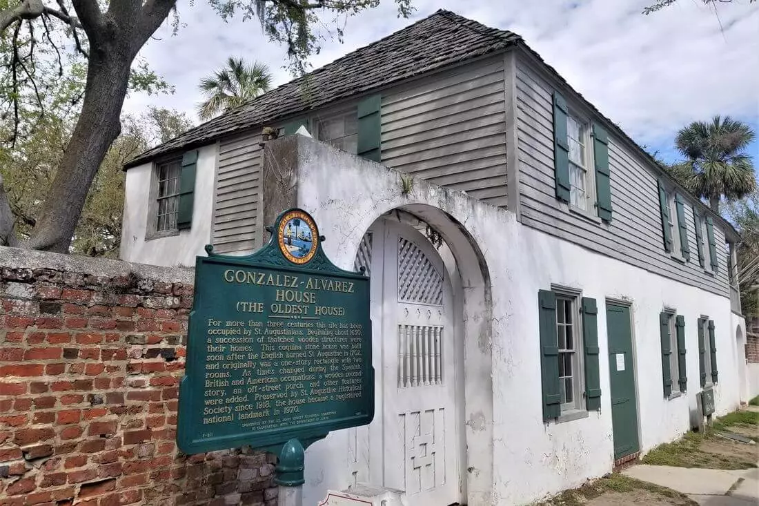 Oldest House Museum — дом Гонзалес-Альвареса в Сент-Огастине — American Butler