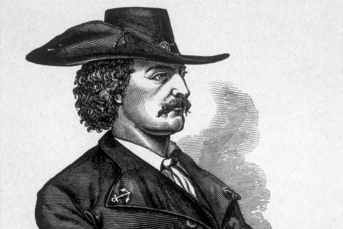 Jean Lafitte — Legendary Pirate and Privateer | Historical Portrait Portrait of Jean Lafitte, the famous French pirate and privateer, with a detailed 19th-century style