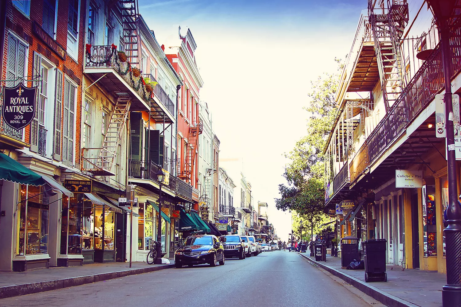 Photo of the French Quarter in New Orleans