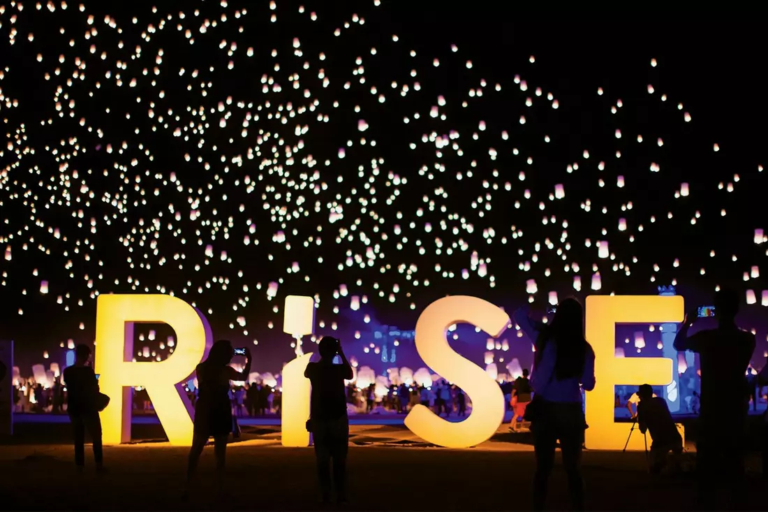 Rise Lantern Festival in Las Vegas