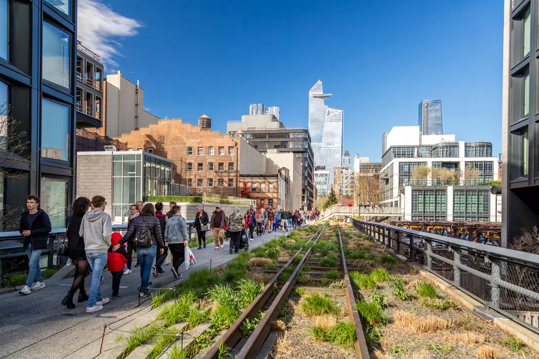 Photo The High Line park, New York, USA