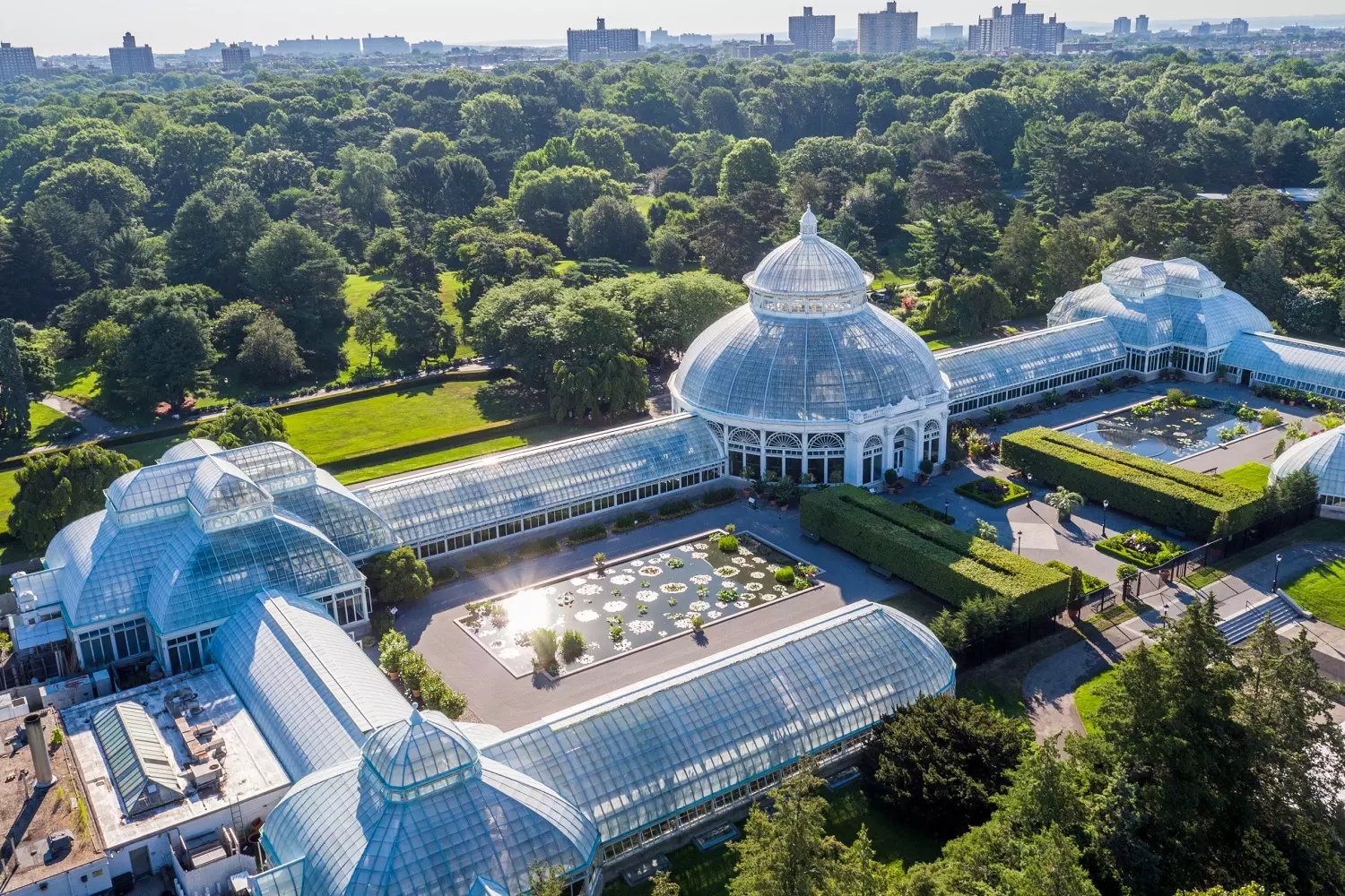 The New York Botanical Garden building