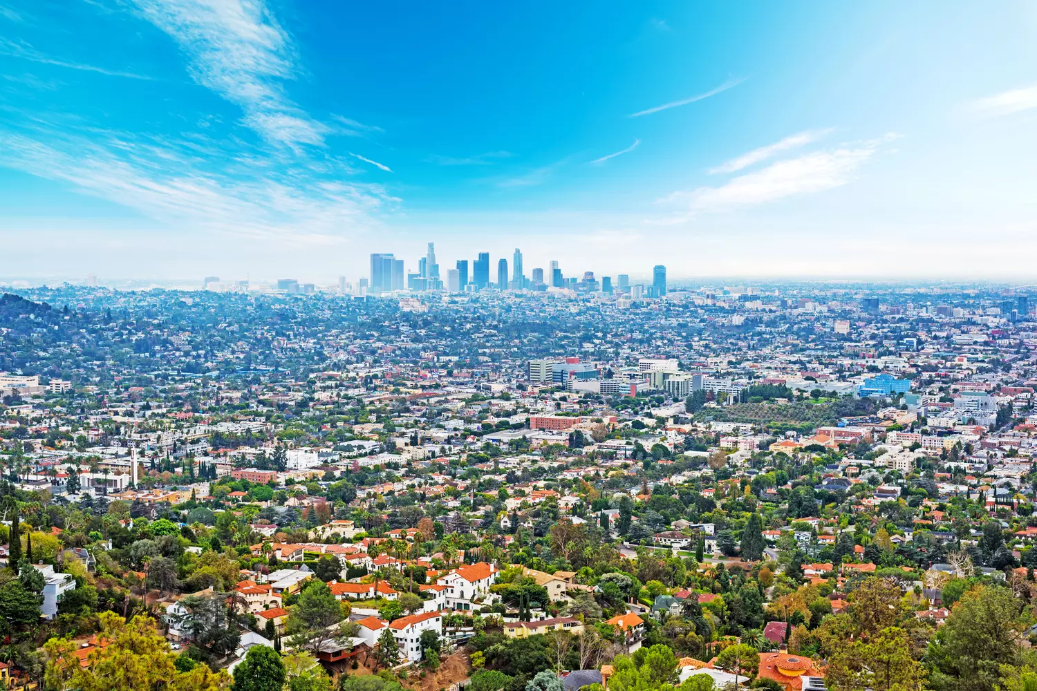 Los Angeles City Skyline Photo — Tours to America Los Angeles City Skyline Photo — Tours to America
