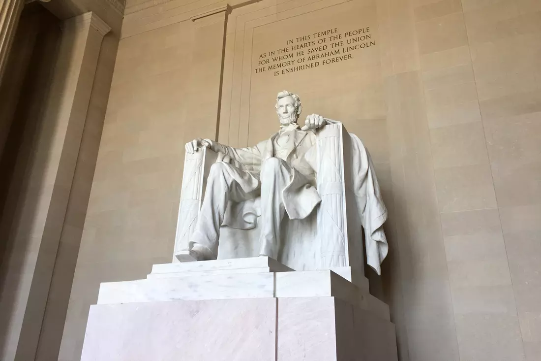 Lincoln Memorial, Washington, USA — American Butler