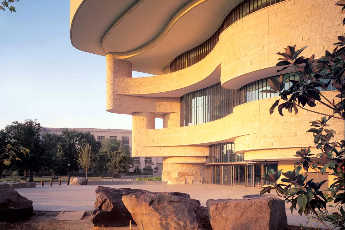 Photo of the National Museum of the American Indian in Washington, DC